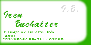 iren buchalter business card